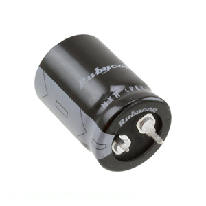 Condensateur traversant 82 µF en aluminium 20 % 475 V SNAP TH 475MXH82MEFCSN22X30 - Product Image 1