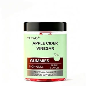 Gomitas de Vinagre de Sidra de Manzana Orgánico Natural OEM, Suplemento para un Vientre Plano y Moldeador Corporal, Quemador de Grasa para el Control de Peso en Adultos - Product Image 1