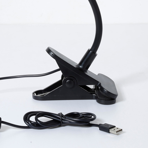 Thiết kế mỏng xách tay bảo vệ mắt linh hoạt <span class=keywords><strong>LED</strong></span> bàn đèn clip trên bàn cho văn phòng nhà đọc sách nghiên cứu ánh sáng - Product Image 4