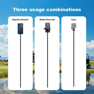 GREATYYT 1/4 cabeza de tornillo monopié soporte magnético para teléfono de Golf viaje adecuado para cámara, luz de Camping - Product Image 4