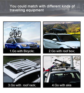 Barres de toit en aluminium JINHUIJU, barres transversales, kit de remplacement de rail de couverture pour Jeep Grand Cherokee, éclairage pour camions européens - Product Image 6