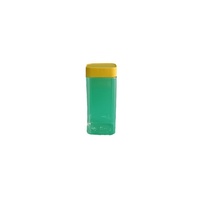 Bocaux carrés transparents en PET avec couvercle pour aliments pour bébés, biscuits de poisson, bonbons et conserves alimentaires