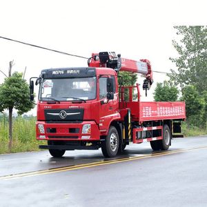 Changxing 8Ton Straight Boom Crane Equipped Dongfeng D3V 4*2 Crane Truck, Strong <b>Hoisting</b> Force Easy to Operate - Product Image 2