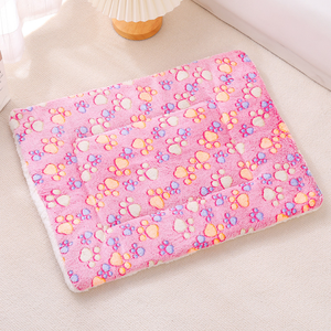 Cama de Lujo para Perros, Plegable, Ultrasuave, de Felpa, con Diseño de Dibujos Animados, para Jaula o Caseta, Acogedora, Lavable, de Algodón para Dormir - Product Image 1