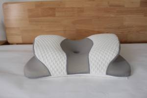 Pijat kontur ergonomis, bentuk kupu-kupu-bantal busa memori perlindungan leher kesehatan tengkuk untuk perawatan Hotel Untuk berkemah - Product Image 3