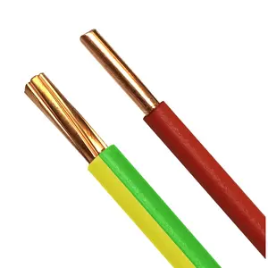 Venda quente cabo de cobre isolado em PVC aprovado para uso elétrico H05V-K/H05V2-K H07V2-K 2.5mm2