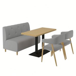 Ensembles de meubles en bois minimalistes personnalisables pour cuisine, salle à manger, restaurant, hôtel pour villa, usage domestique - Product Image 5