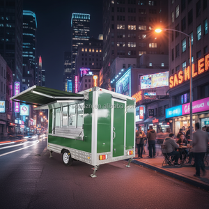 Food Truck Two <b>Floors</b> Double Decker Equipped Trailer With Fridge Full Kitchen and Toilet FT-200-078 Double Decker Design Provide - Product Image 5