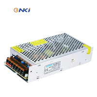 Alimentation à découpage AC/DC 12V 12,5A à sortie unique, boîtier métallique perforé pour éclairage LED et CCTV