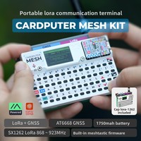 Chipboard M5Stack Cardputer Mesh Kit Terminal Kit Mengintegrasikan Komunikasi LoRa Mesh dan Penentuan Posisi GPS untuk Aplikasi IoT