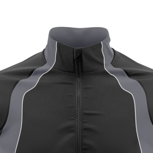 แจ็กเก็ตกันลมไนล่อนแบบยูนิเซ็กส์แนววินเทจตามสั่งกันน้ำบอมเบอร์ซิปธรรมดาสำหรับฝึกซ้อมกลางแจ้งคุณสมบัติกันลมสำหรับฤดูใบไม้ร่วง - Product Image 3