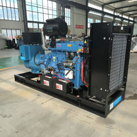 Offener Typ 12kVA 15kVA 20kVA 25kVA Wasserkühlung Einphasig 220V Tragbares Dieselaggregat mit Motor