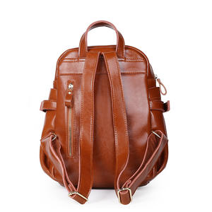 <span class=keywords><strong>2020</strong></span>ฤดูใบไม้ผลิและฤดูร้อนหนังกระเป๋าถือแฟชั่นน้ำมันขี้ผึ้งหนังกระเป๋าเป้สะพายหลังสตรีกระเป๋าโรงเรียนสไตล์กระเป๋าเป้สะพายหลังผู้หญิงกระเป๋า - Product Image 4