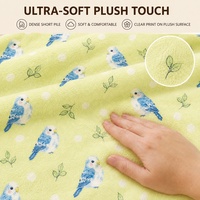 Tissu Minky imprimé sur mesure, 100% polyester, super doux, 230-240 g/m², tissu Minky pour jouets, couverture pour bébé, vêtements de nuit, coussin