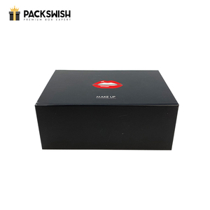 Wholesale Custom Valentine Cardboard Magnetic Storage Box With Ribbon Cosmetic Foldable Box