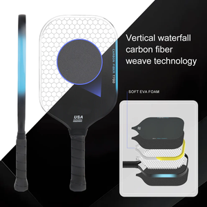 Boomstick Carbon Fiber Portable Pickleball Paddle 14mm Honeycomb Core Edgeless Lightweight USAPA Approved 5.5x4.25 Inches - Product Image 2