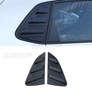 For Volkswagen Polo 2019-2023 Body Kit Car Side Rear <b>Window</b> Louver Shutter <b>Cover</b> Sport Style Car Accessories - Product Image 6
