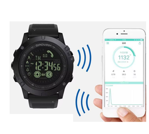Reloj Inteligente Deportivo DF NX02 PR1 con Bluetooth, Control por Aplicación, Alarma de Doble Movimiento, Recordatorio de Llamadas/Mensajes, Cronómetro, Luz de Fondo - Product Image 1