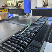 Machine de découpe plasma CNC pour métaux 1500W 2000W 3000W 1500x3000mm avec ligne d'intersection, pompe servo et engrenage pour découpe d'acier