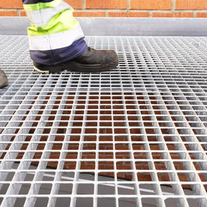 Grille en acier inoxydable 100 cm pour piscine, 32x3, pour égout, ensemble économique, renforcement de l'allée, grille en acier inoxydable - Product Image 2