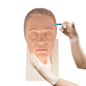 Cabeza de Maniquí Femenina de Silicona, Cabeza de Maniquí Multiusos para Estética, Entrenamiento de Inyecciones Faciales - Product Image 4