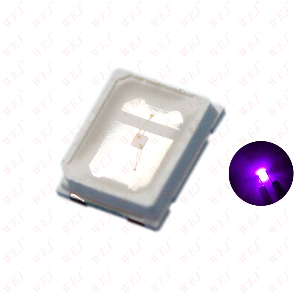 Free Sample 0.2w 0.5w 2835 UV 365nm 395nm 405nm Purple SMD 2835 UV LED