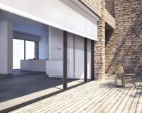 Auvent vertical à vente chaude, auvents électriques verticaux d'extérieur, vente en gros, auvent rétractable pour patio, tirage intérieur, auvent vertical