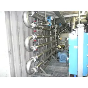 Reuse without any pollution automatic landfill leachate wastewater treatment system