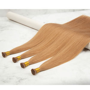 Extensiones Premium 100% Human 12A Russian Virgin HairI-Tip sin procesar, cutícula alineada, Remy recto sin enredos sin desprendimiento, - Product Image 6