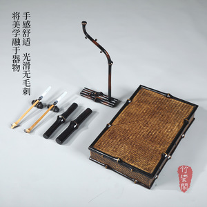 Bamboo <b>Tea</b> Scoop And Spoon <b>Set</b> Six Piece Traditional Chinese <b>Tea</b> Tools Eco Friendly Make <b>Tea</b> Gift Box - Product Image 4