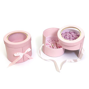 Scatole Regalo Rigide in Cartone con Logo Personalizzato per San Valentino, Compleanno, Festa della Mamma, Confezioni Floreali - Product Image 1