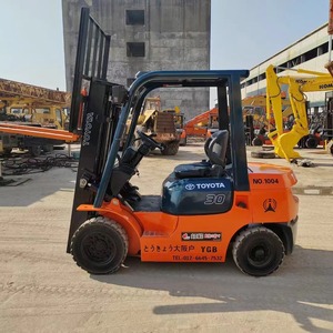 Chariot élévateur Toyota 3 tonnes d'occasion, chariot élévateur diesel Toyota 30, moteur japonais 3 tonnes, chariot élévateur diesel FD30 - Product Image 4