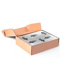 Mat de Réduction du Bruit Automobile 80 Mil (2mm) 36 Pieds Carrés - Isolation Phonique et Matériel d'Amortissement des Vibrations en Butyle