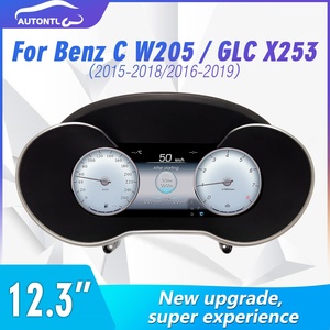 Navihua LCD <b>Speedometer</b> Virtual Digital Cluster Cockpit Upgrade <b>for</b> Mercedes Benz C Class W205 2015-2018 GLC X253 2016-2019 - Product Image 3