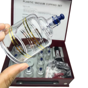 Set Profesional 12 Buah Acu-Mag <span class=keywords><strong>Cup</strong></span> dengan Pompa untuk Aplikasi Keamanan pada Terapi <span class=keywords><strong>Cupping</strong></span> Tubuh - Product Image 4