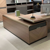 Table de bureau, bureau d'ordinateur de bureau, bureau de luxe, bureau de luxe