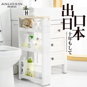 Arnoshin Bathroom Storage Shelf 3-Tier Freestanding Rectangular Durable For Toilet And Washbasin - Product Image 2