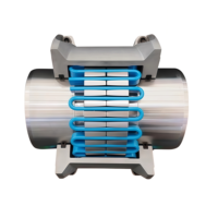 Accouplement à structure rigide SFS 45 #   Composant en acier au carbone personnalisable OEM disponible pour l'alimentation électrique, garantie 1 an