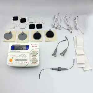 Stimulator Otot Elektronik Unit Tens 4 Saluran dengan 8 Elektroda KA-F25