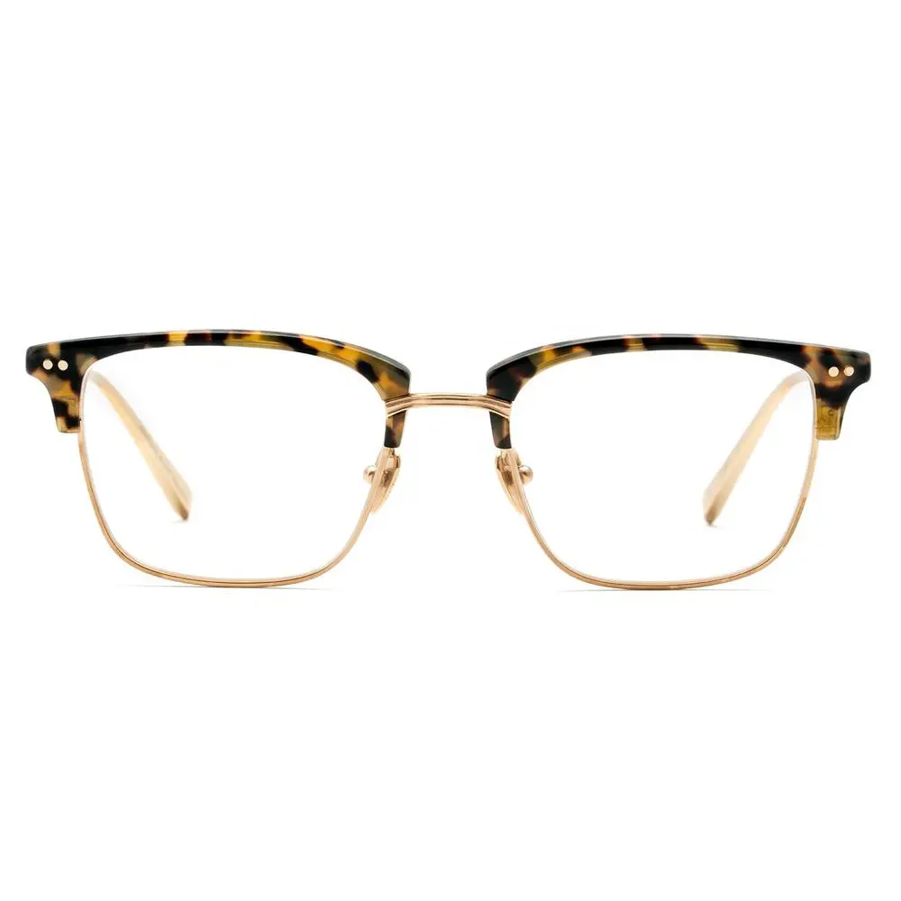 Benyi ön satış örnek 1950s süper Premium gözlük asetat gözlük gözlük çerçeveleri gözlük Metal jant ile moda kadın