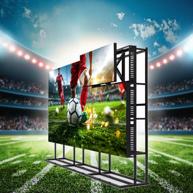 46 Inch 3x3 Video Wall Splicing Screen 4K LCD Panels OEM App-Controlled for Indoor Digital Display Hotels Restaurants