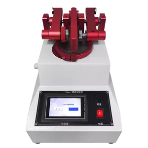 Tile Abrasion Testing Machine/Taber Abrasion Resistance Tester Leather Cloth Coating Paper Floor Tiles Glass Natural Rubber