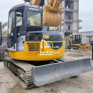 Mini-excavatrice sur chenilles Komatsu PC78us d'occasion, origine Japon, 7,8 tonnes, 2016-2020, moteur, pompe, noyau - Product Image 4