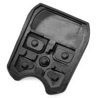 Carcasa de 4 Botones para Llave de Coche, Funda para Llave, Teclado de Llave de Coche, Cubierta de Botones