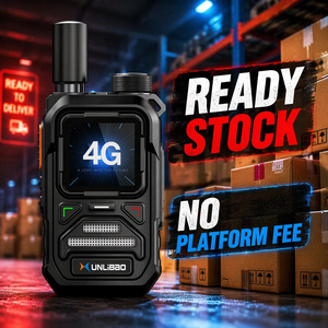 XUNLIBAO Walkie Talkie 4G PoC, Disponible para Envío Inmediato, Sin Cuota de Plataforma, SIM de por Vida, GPS W900, Radio Bidireccional para Negocios - Product Image 1