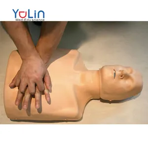 Modelo de cuerpo humano entrenamiento Simple ajustable para adultos y niños modelo de entrenamiento de maniquíes CPR