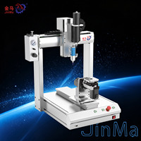 Machine de distribution de silicone à 5 axes CCD haute précision, distributeur de colle guidé par la vision