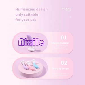 Stimolatore per Punto G, Vagina, Ano <span class=keywords><strong>e</strong></span> Perineo, Giocattolo Sessuale in Silicone, Dilatatore Anale, Plug Anale, Masturbatore, Giocattolo per Adulti, Dildo Anale per Uomini <span class=keywords><strong>e</strong></span> <span class=keywords><strong>Donne</strong></span> - Product Image 2