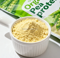 Poudre de protéine de pois d'isolat biologique de vente préférée Ingrédients végétaux purs séchés Poudre de protéine de pois biologique de la plus haute qualité