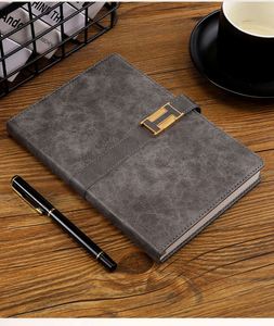 Nouveauté 2026 : Carnet A5 en cuir PU rigide, 100 feuilles, promotionnel, personnalisable avec logo pour entreprises - Product Image 4
